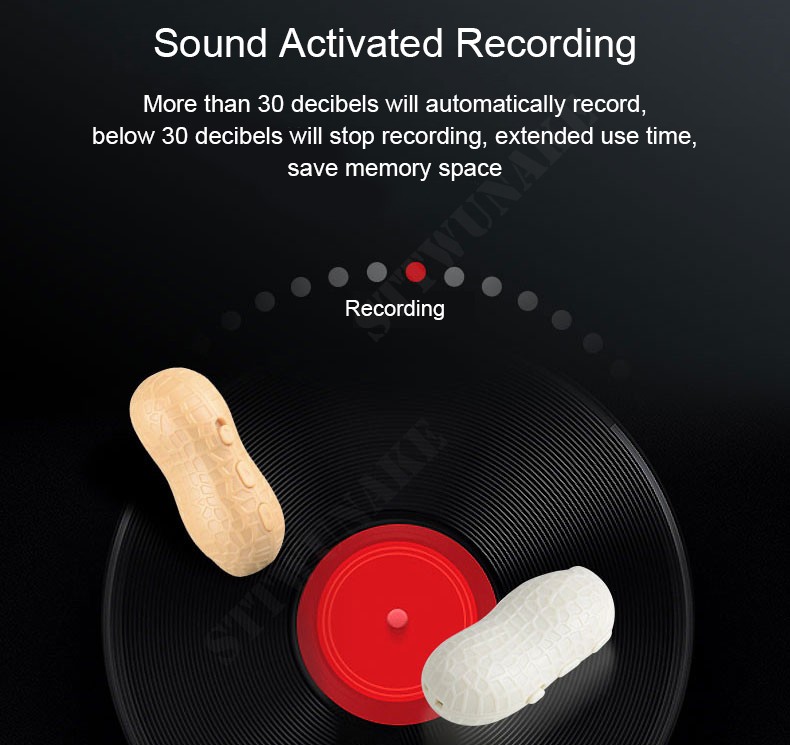 máy ghi âm và giọng nói - ghi âm được kích hoạt bằng âm thanh