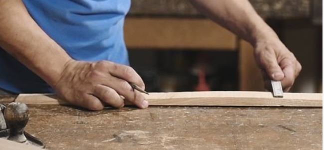 gỗ làm bằng tay