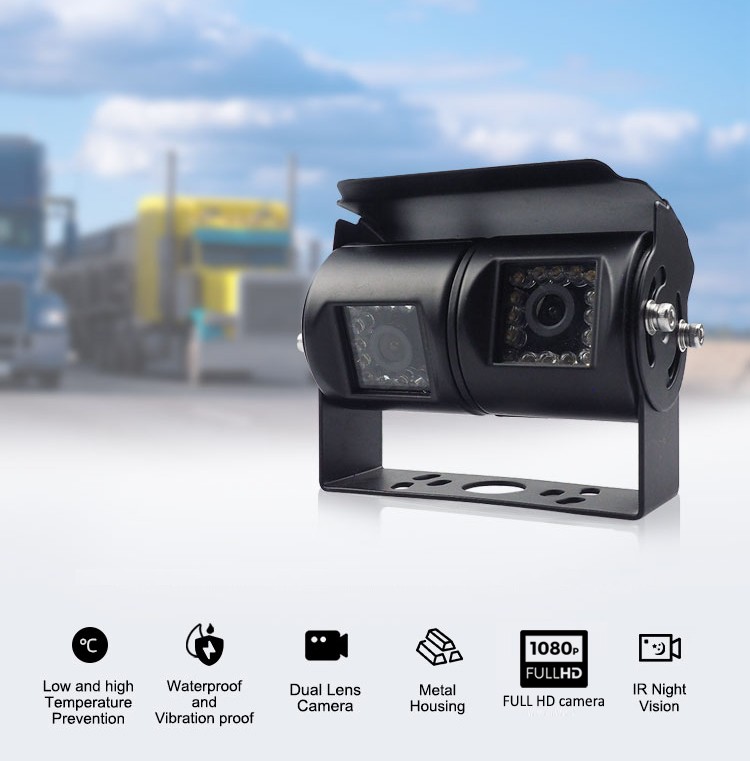 Camera kép chất lượng cao cho máy vận chuyển, chở hàng hoặc máy công việc