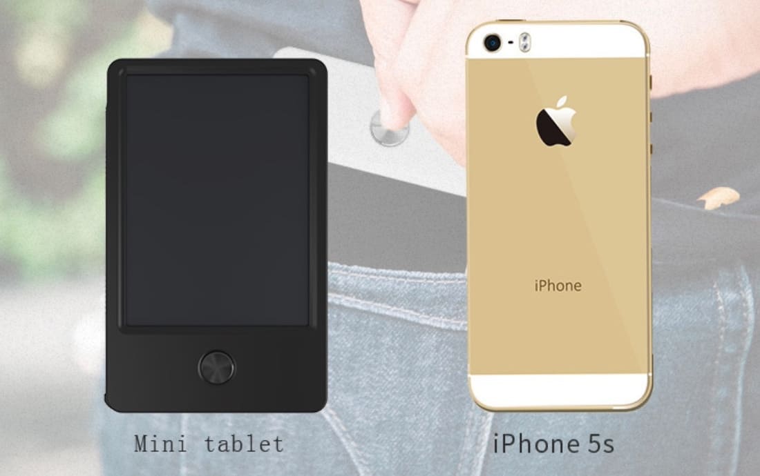 Kích thước nhỏ như điện thoại di động của bạn - Bàn LCD bỏ túi
