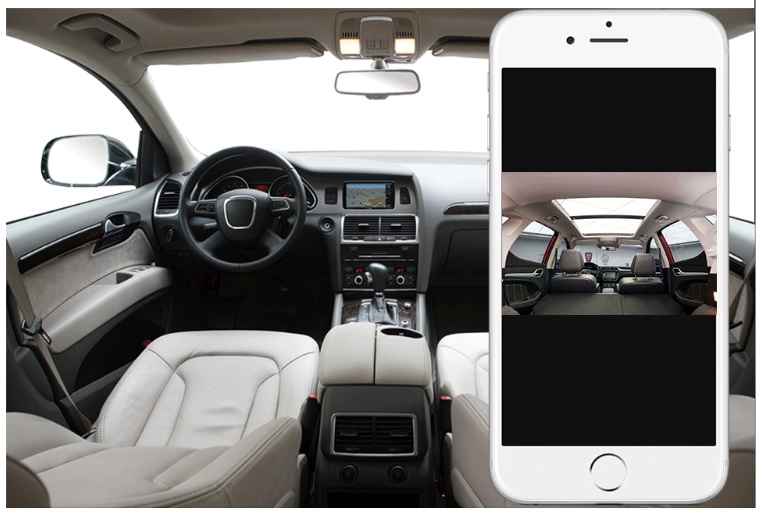 xem trực tiếp camera ô tô profio x7 trên ứng dụng điện thoại thông minh - cam dash