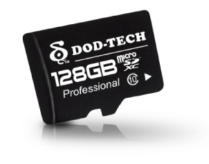 hỗ trợ thẻ micro sd 128 gb - dod ls500w +