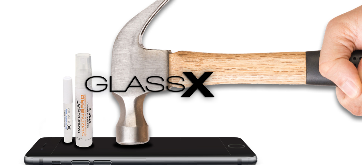 Bảo vệ vô hình cho điện thoại thông minh GlassX