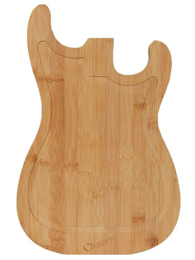 thớt gỗ hình đàn guitar