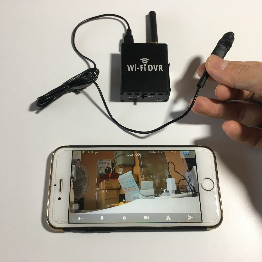 wifi pinhole camera ip ống kính mini siêu nhỏ