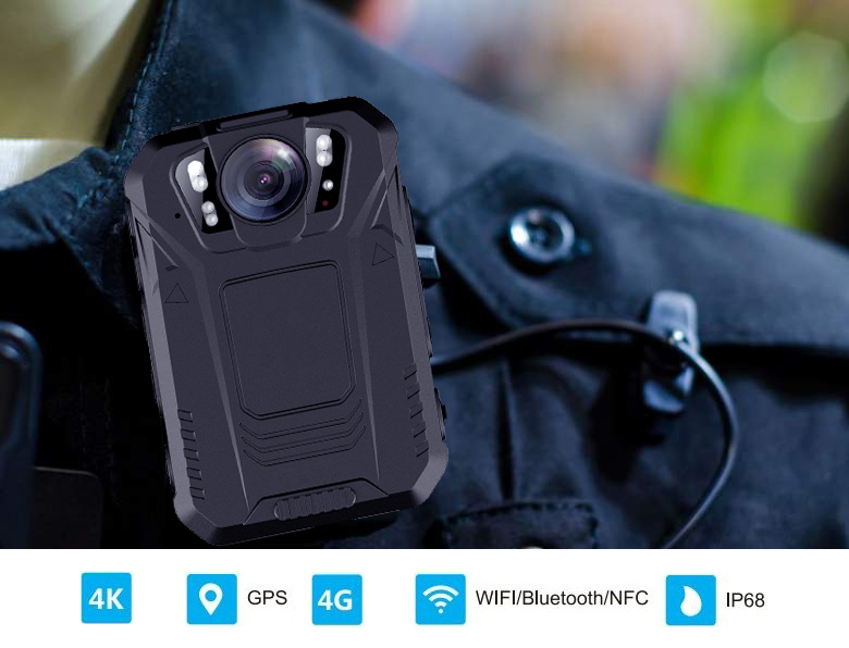 camera thân cảnh sát 5G wifi bodycam