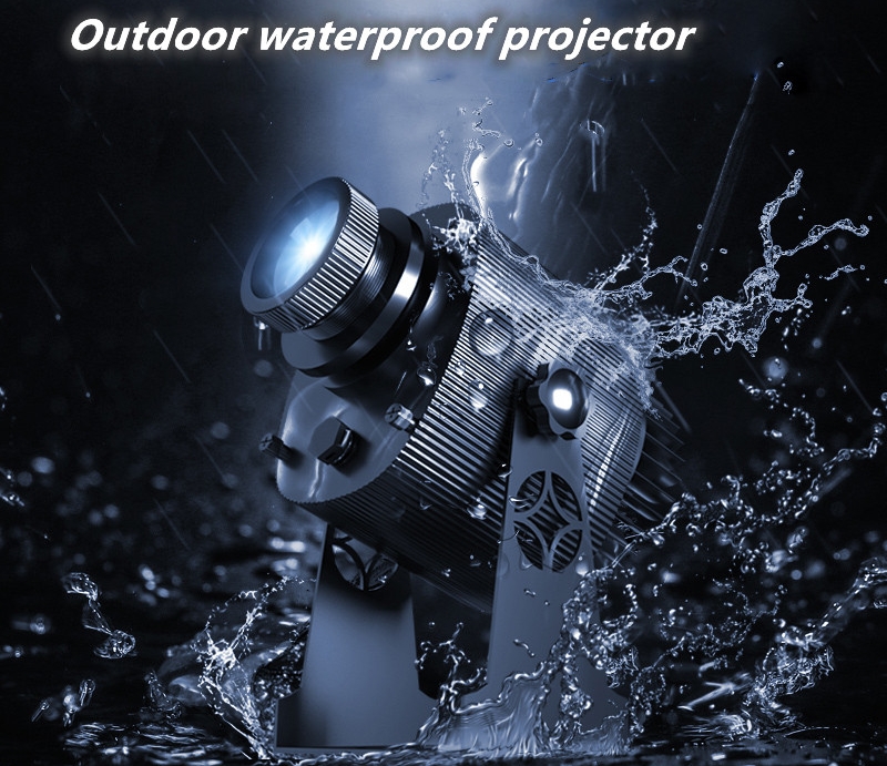 máy chiếu logo treo tường chống nước ip67 - gobo projector