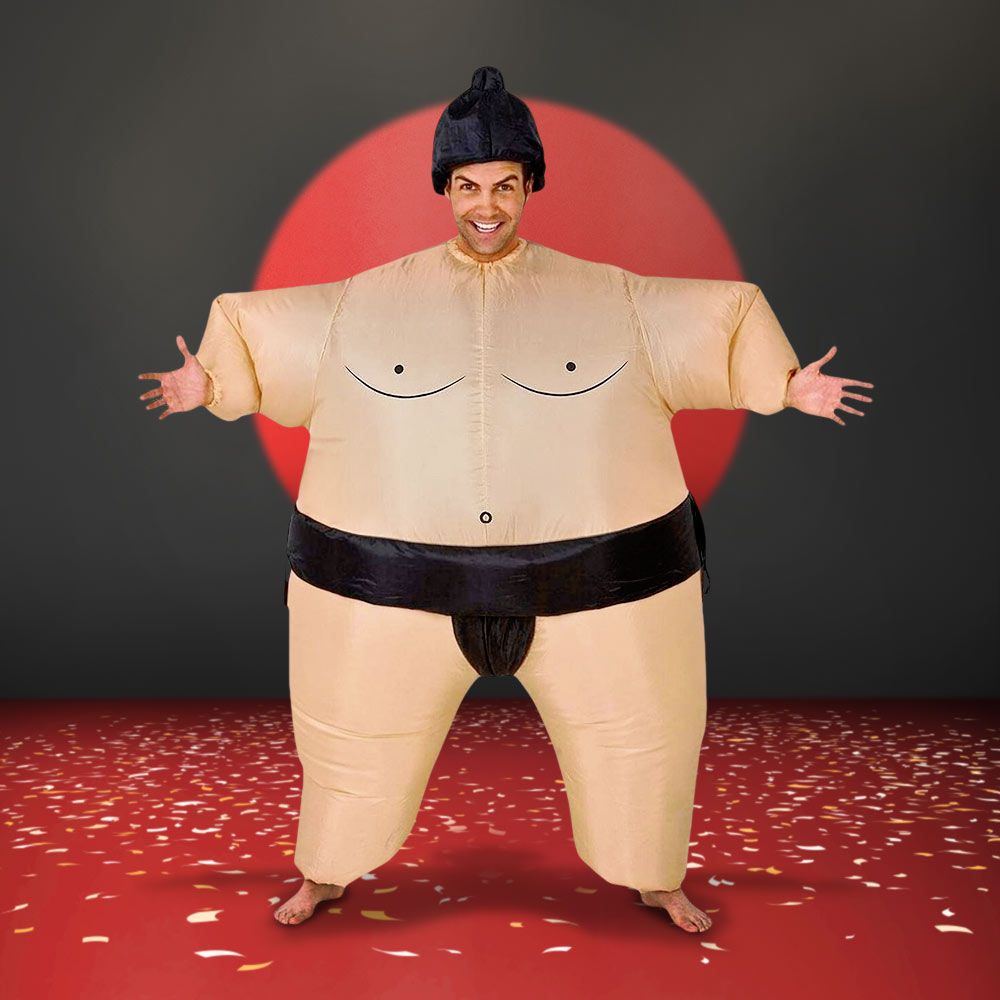 bộ đồ sumo Trang phục bơm hơi cho Halloween - đô vật sumo