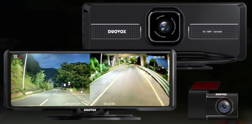 camera ô tô có tầm nhìn ban đêm tốt nhất - duovox v9