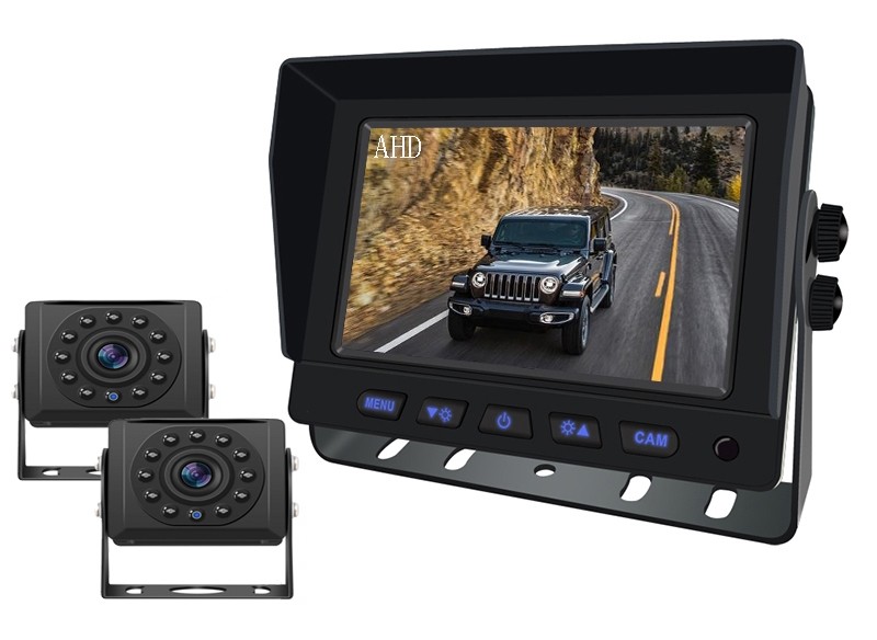 camera chiếu hậu đậu xe có màn hình cho xe tải van ô tô