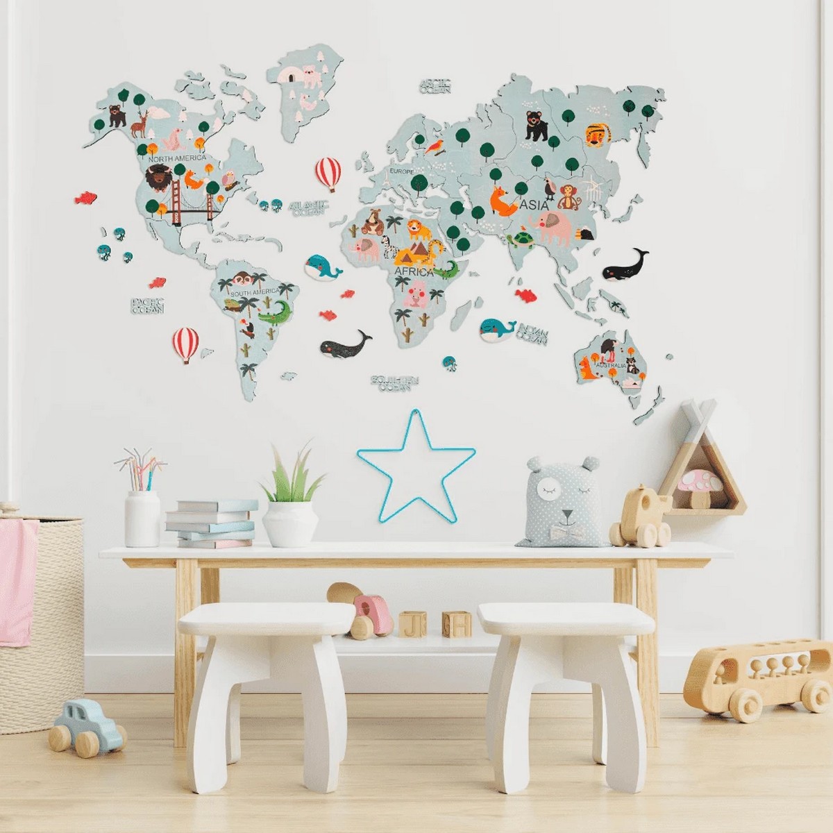Bản đồ thế giới cho trẻ em