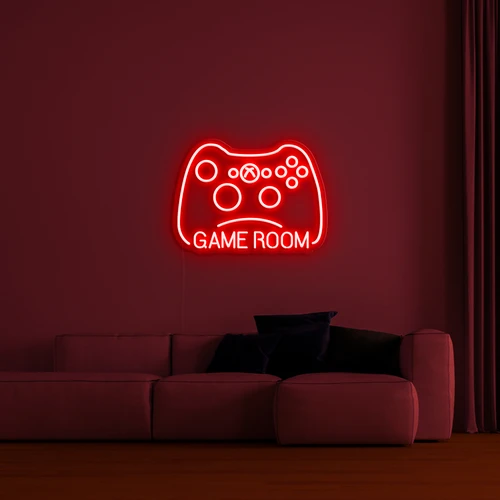 Logo 3D trên tường - GAMER