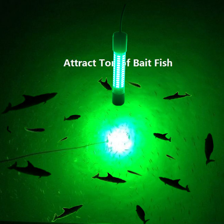 Đèn LED màu xanh lá cây câu cá - lý tưởng để câu cá ban đêm - công suất lên tới 300W