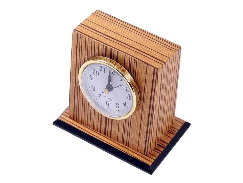 Bộ đồng hồ văn phòng quà tặng bằng gỗ cho sếp