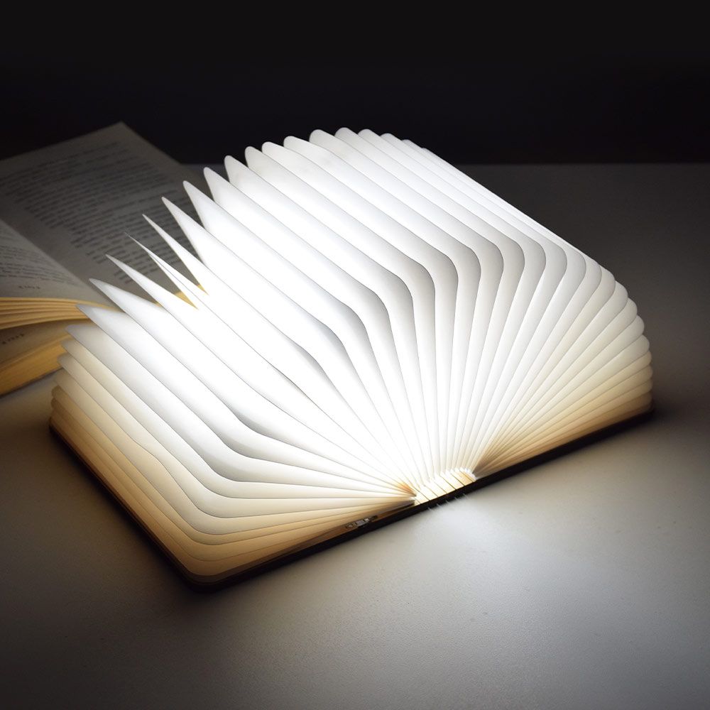 Cuốn sách LED - đèn trong hình dạng của một cuốn sách gấp
