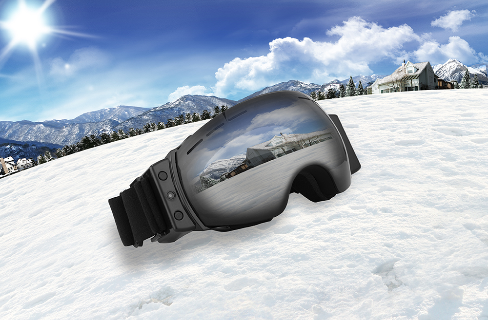 kính trượt tuyết có camera và bluetooth